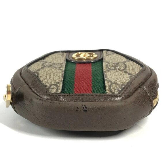GUCCI 645123 GG Shelly line Ophidia Key Chain Wallet Coin Compartment coin purse - Picture 9 of 14